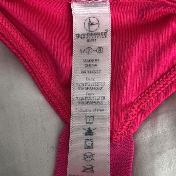 2 for $15 Cute girls workout top with built in sports bra. - Picture 3 of 4